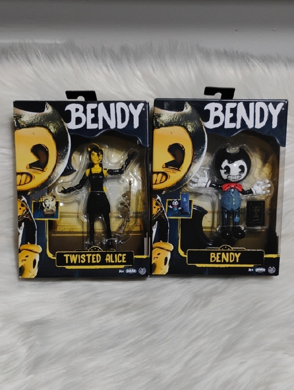 (C-62) New Bendy Twisted Alice & Bendy Figure Bundle